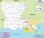 What City Area Code Is 985?
