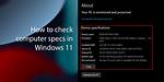 What Computer Specs Do I Need for Windows 10?