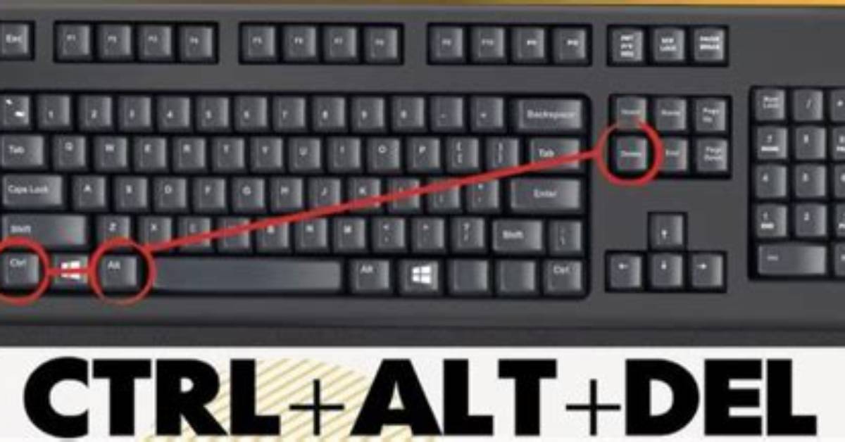 What Ctrl Alt Delete Do?
