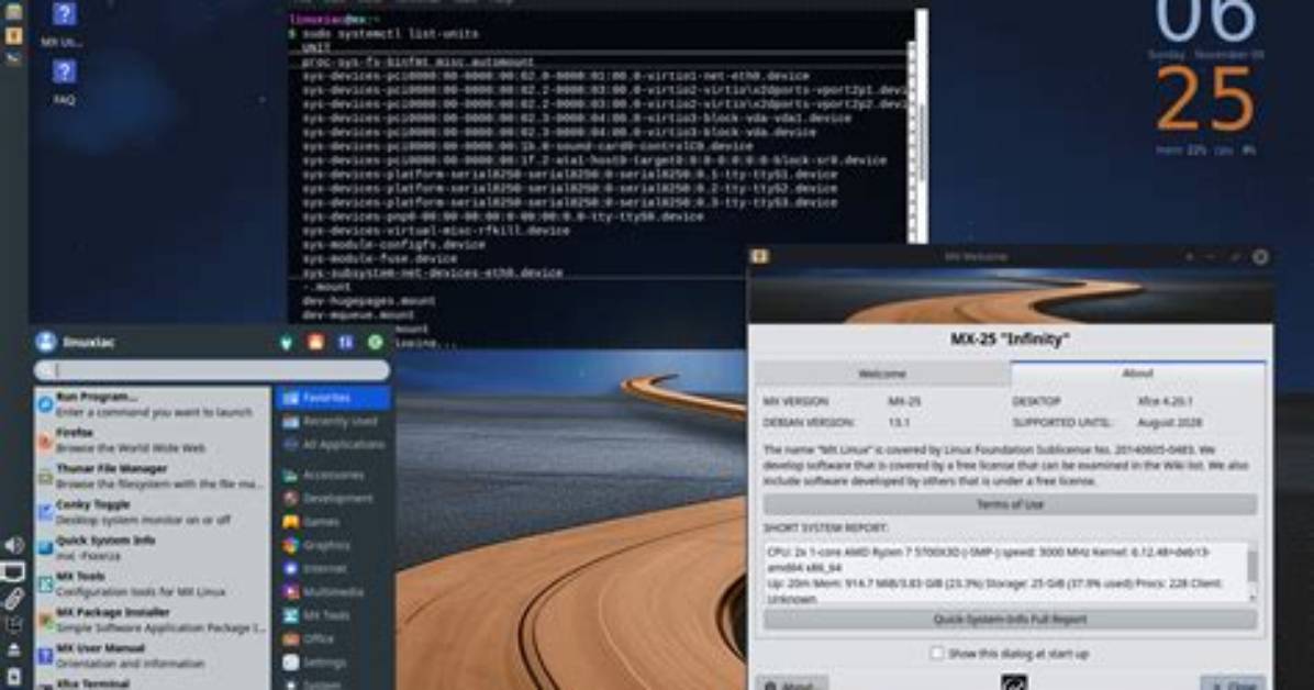 What Desktop Does Mx Linux Use?