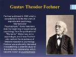 What Did Fechner Study?