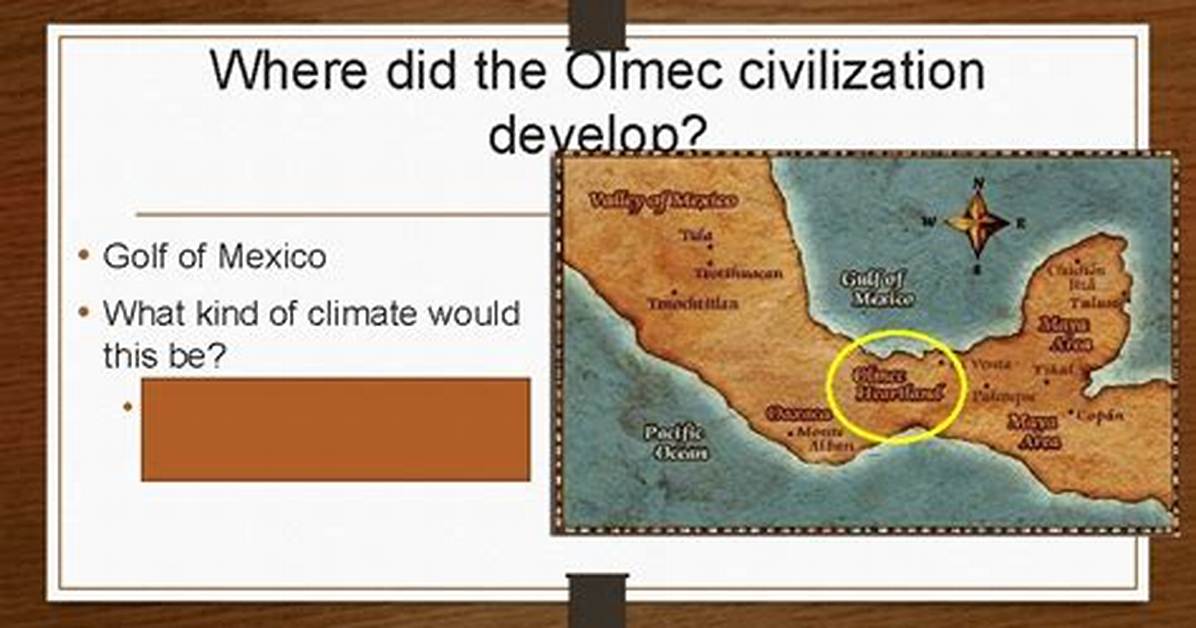 What Did the Olmec Develop