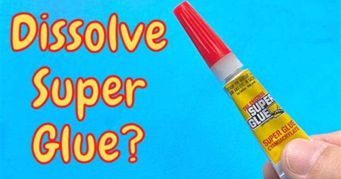 What Dissolves Plastic Glue?