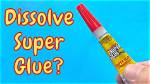 What Dissolves Plastic Glue?