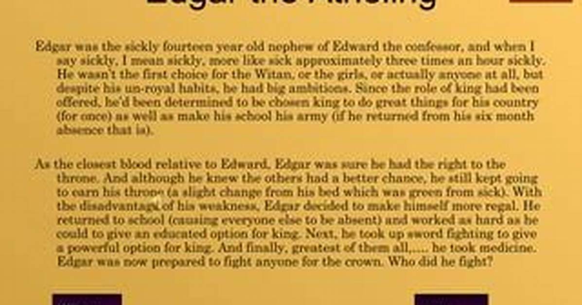 What Do Atheling Mean?