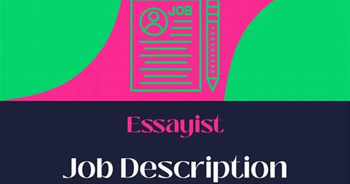 What Do Essayists Do?