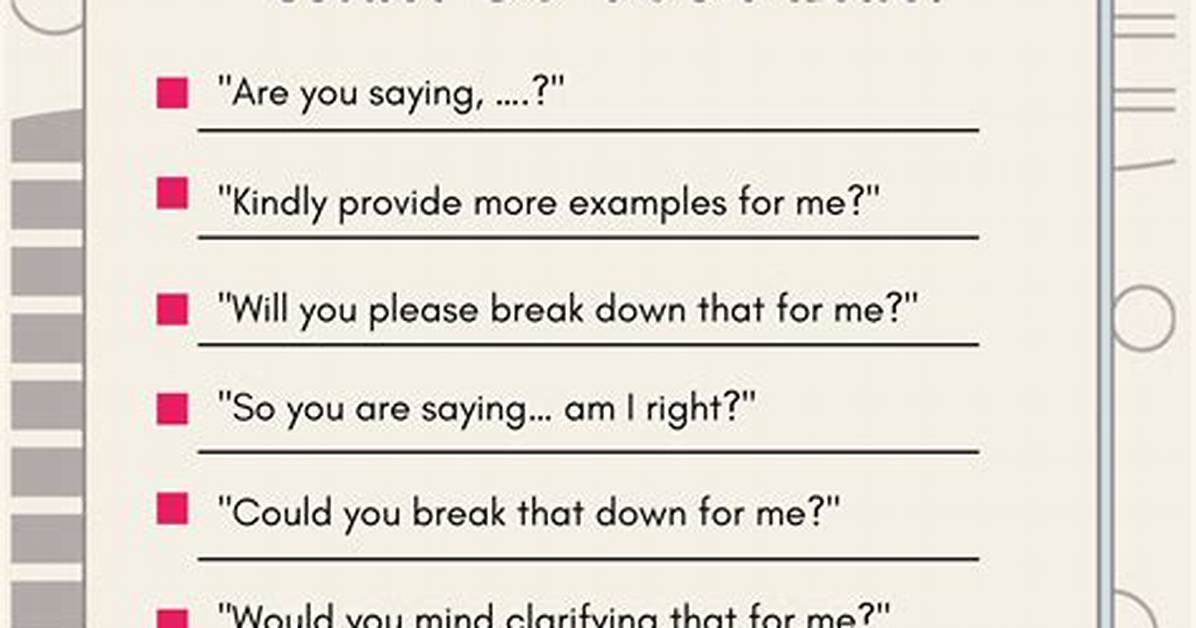 What Do ___ Mean?