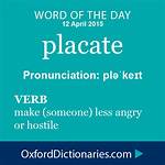 What Do Placation Mean?