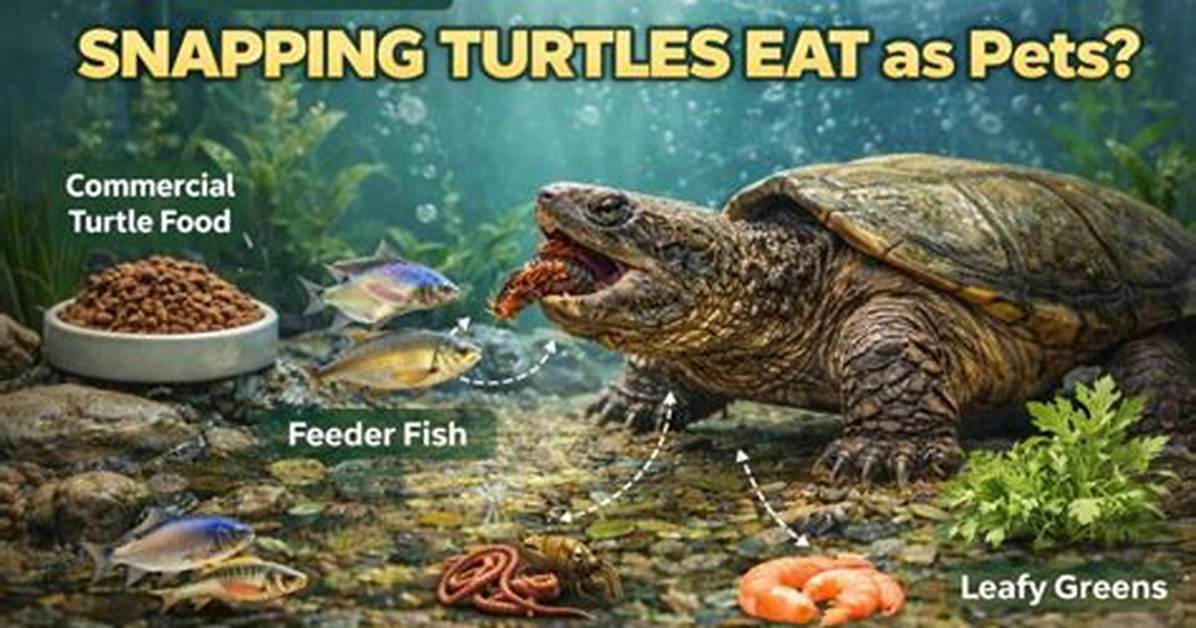 What Do Snapping Turtle Eat?