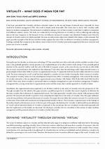 What Do Virtuality Mean?