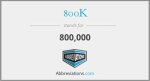 What Does 800K Mean?