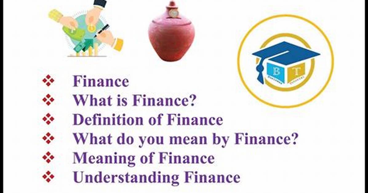 What Does a Financer Do?