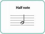 What Does a Half Note Look Like