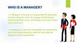 What Does a Manager Do