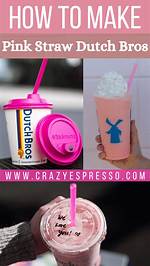 What Does a Pink Straw at Dutch Bros Mean