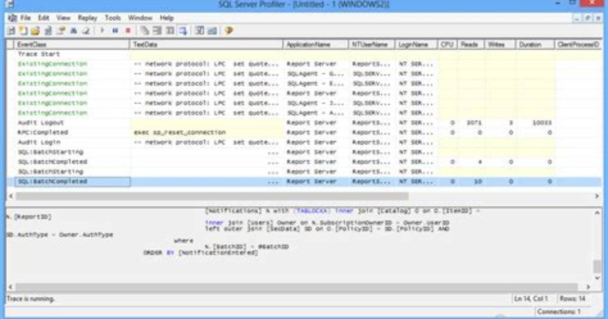 What Does a Sql Trace Do