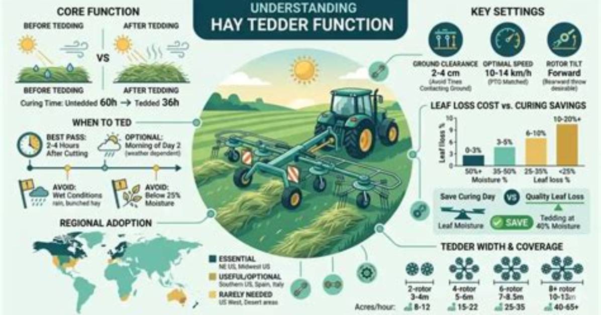 What Does a Tedder Do?