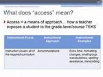 What Does Access Mean
