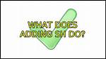 What Does Adding Sh Do?