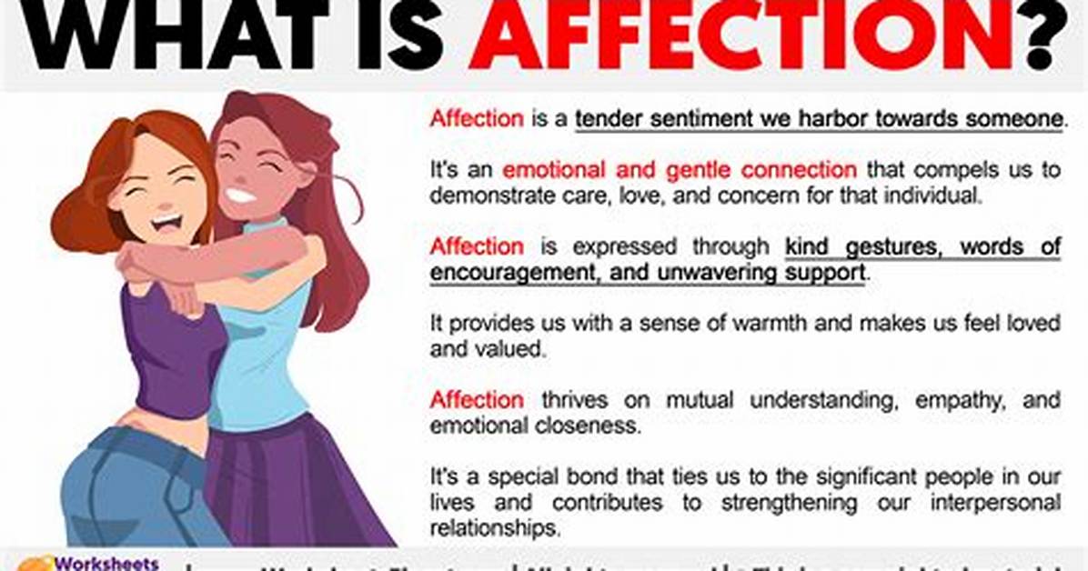 What Does Affection Mean