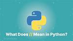 What Does __All__ Mean in Python?