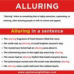 What Does Alluring Mean
