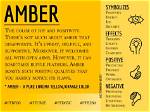What Does Amber Mean