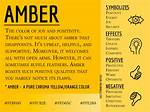 What Does Amber Symbolize