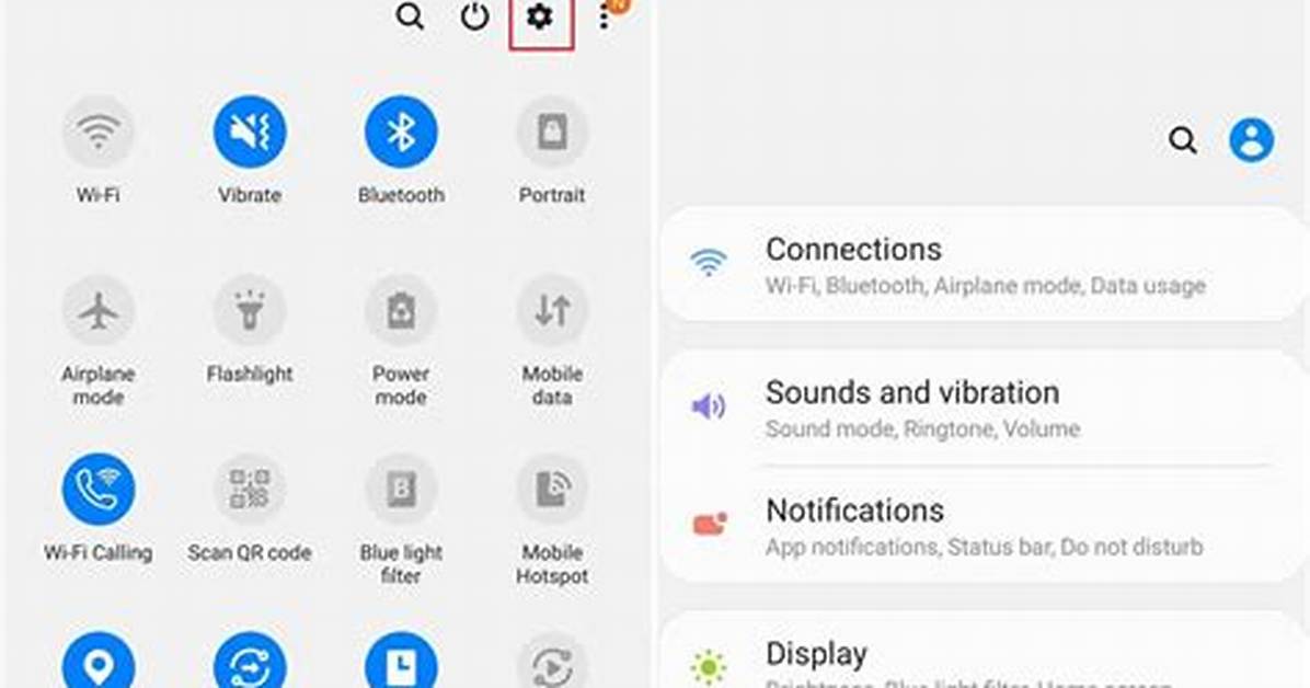 What Does Android Settings Look Like?