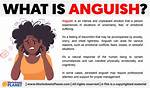 What Does Anguish Mean