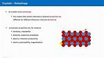 What Does Anisotropically Meaning?