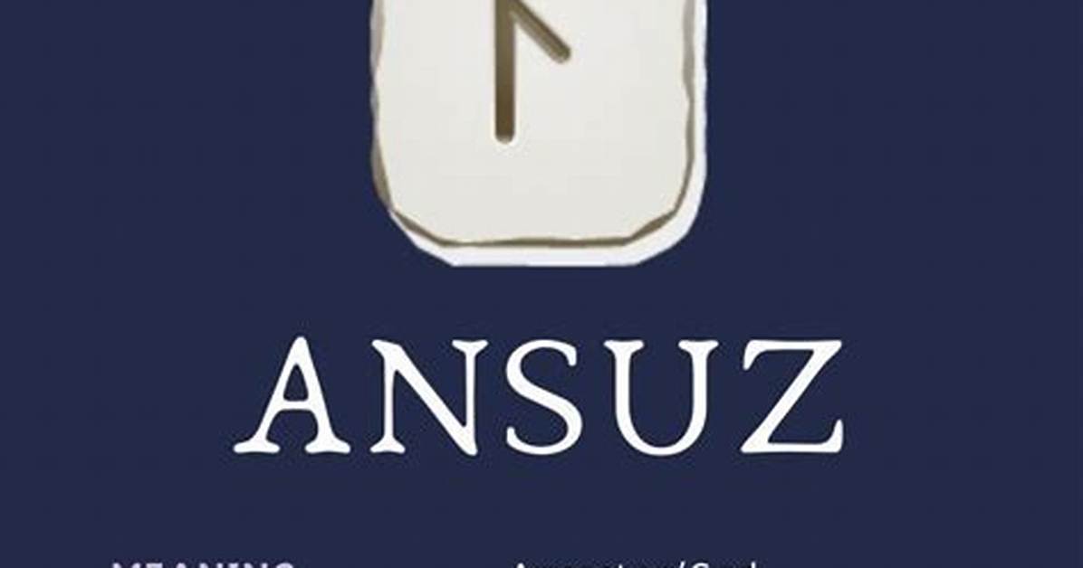 What Does Ansuz Mean?