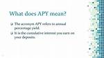 What Does Apy Mean? | Contextresponse. Com
