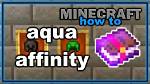 What Does Aqua Affinity Do in Minecraft