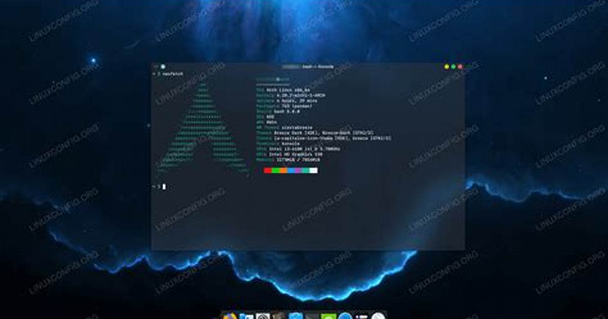 What Does Arch Linux Come with?