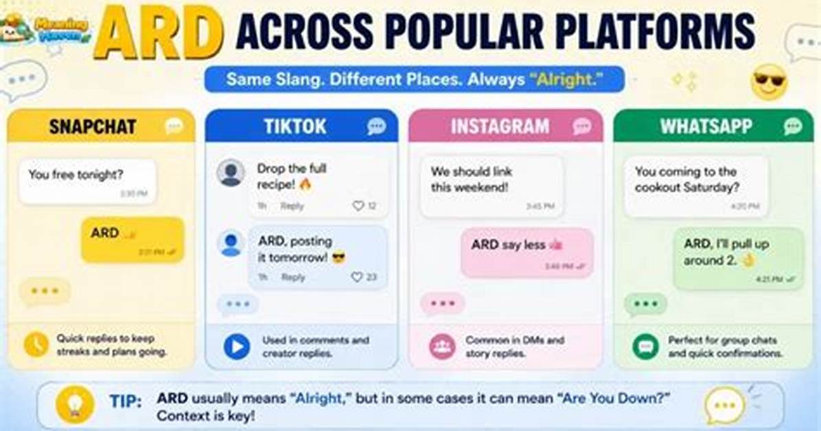 What Does Ard Stand For