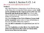 What Does Article 1 Section 9 Clause 8 of the Constitution Mean