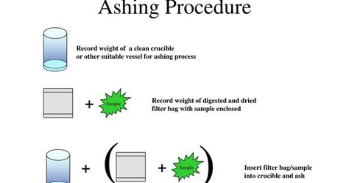 What Does Ashing a Sample Mean?