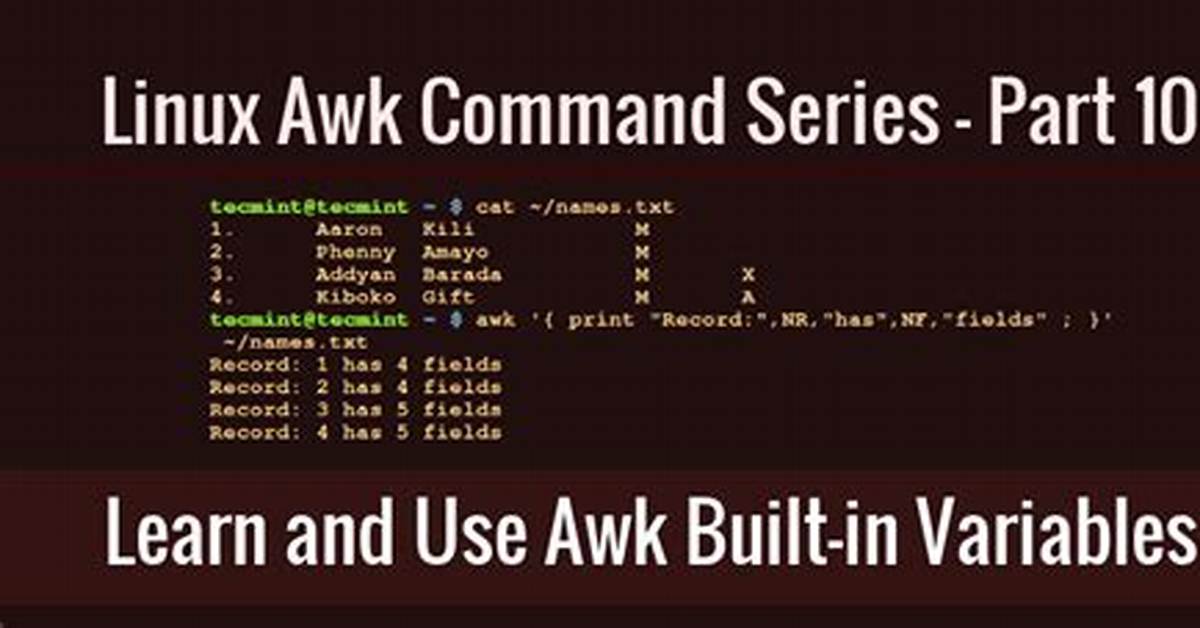 What Does Awk Do in Linux?