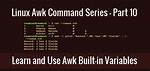 What Does Awk Do in Linux?