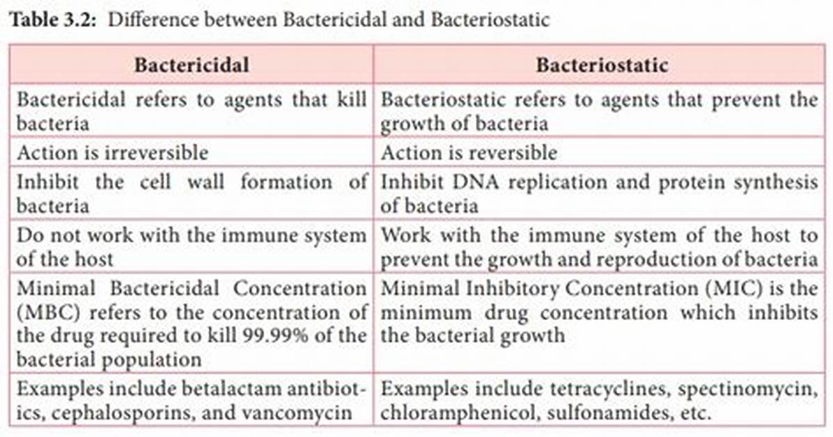 What Does Bactericidal Do?