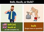 What Does Balk Mean