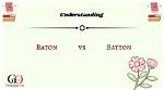 What Does Batton Mean?