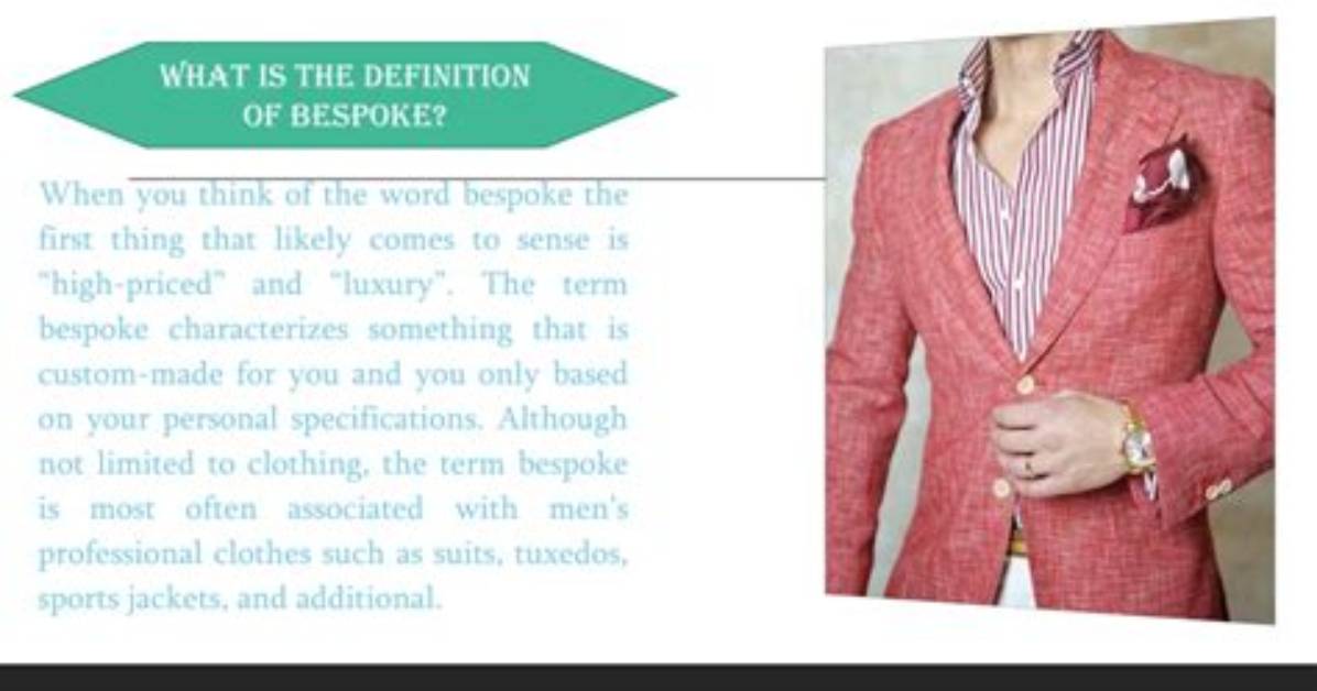 What Does Bespoke Mean?
