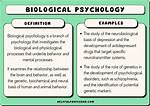 What Does Biological Needs Mean?