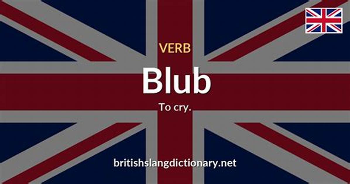 What Does Blub Mean?