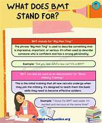 What Does Bmt Stand For