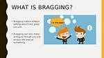 What Does Bragging Mean?