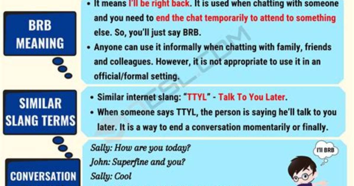 What Does Brb Mean?