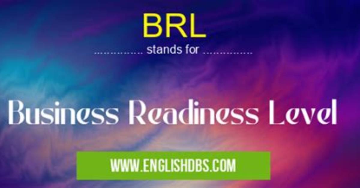 What Does Brl Mean?